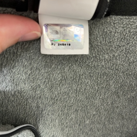 The North Face Men’s Gray Fleece Pullover Quarter Zip Size XL - Picture 5 of 5